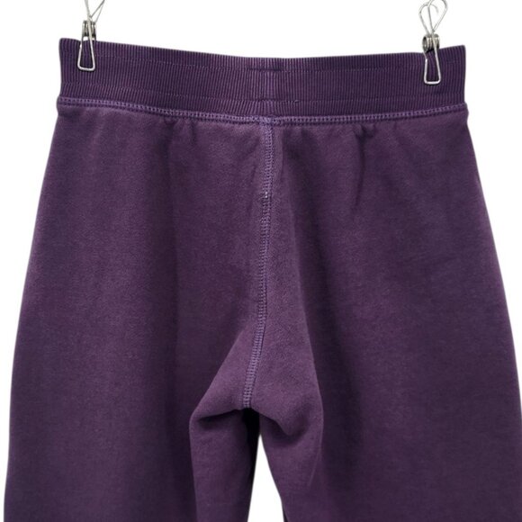 Pact Girls 6/7 Shorts Organic Cotton Pull On Sweat Shorts Purple - Picture 4 of 7